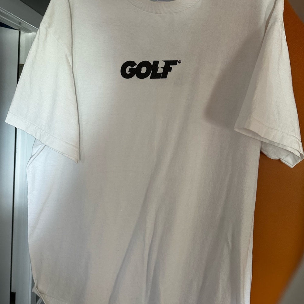 Golf Wang White Short Sleeve Tee